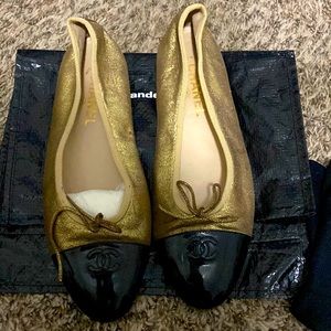 CHANEL FLATS!!!! Very Comfy.